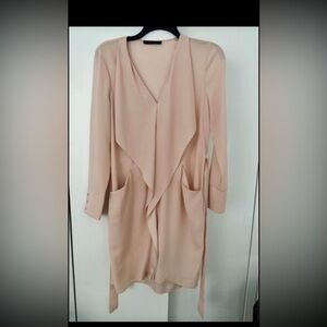 BCBGMAXAZRIA Wrap-Around Dress with Pockets